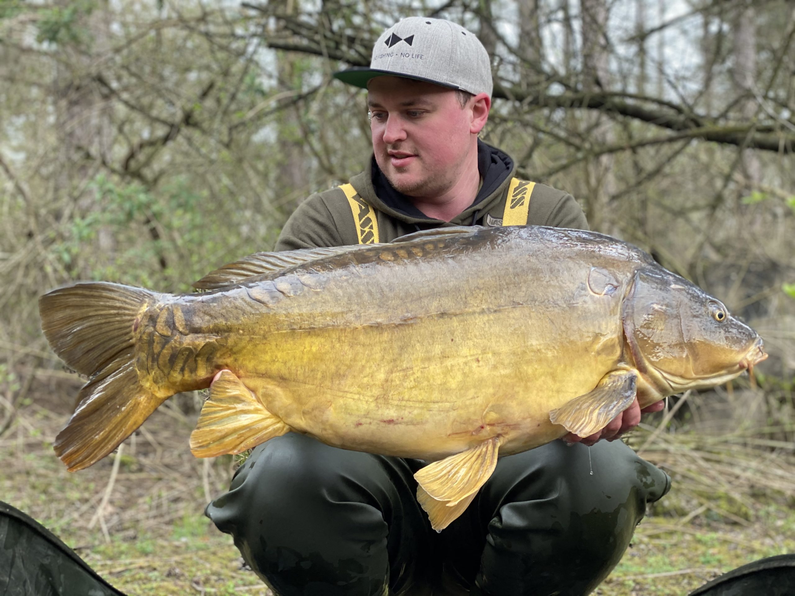 Daniel Schmitz fängt mit Graf Cocs Boilies im Raum Köln instant direkt vier Karpfen