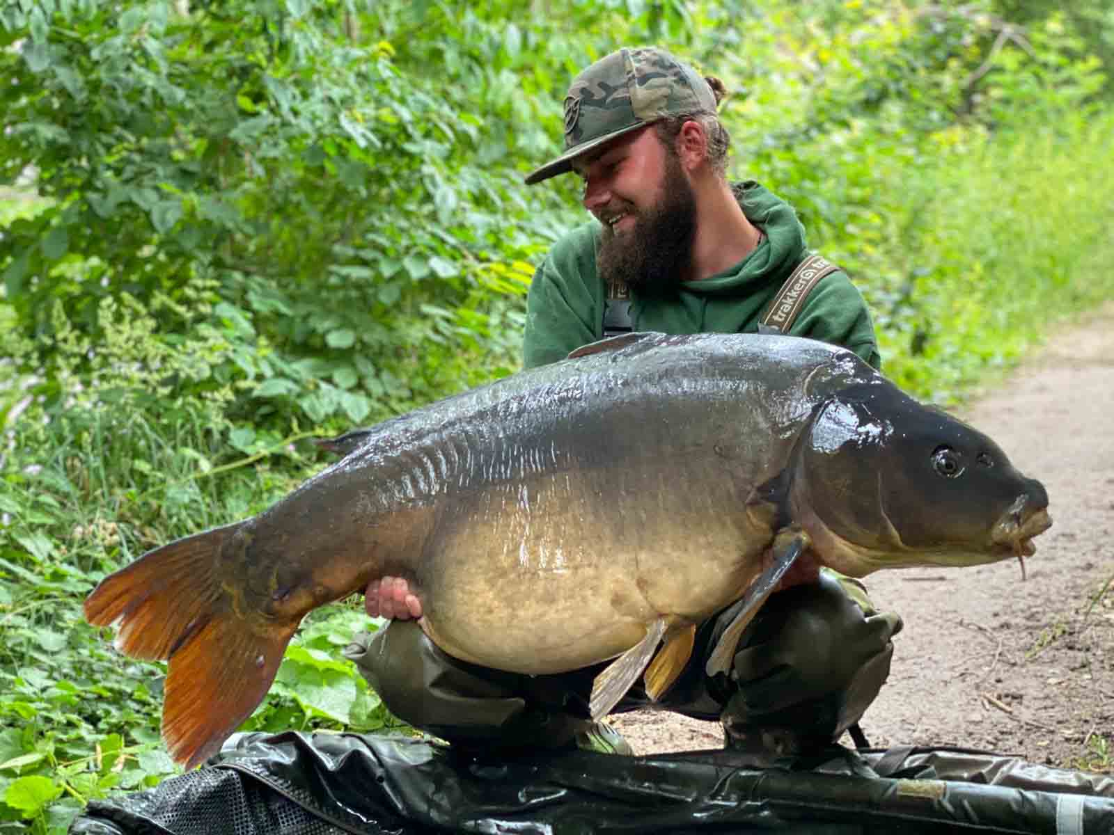 Jakob Geis fängt tolle Karpfen mit Tuna Sc Boilies von Naturbaits