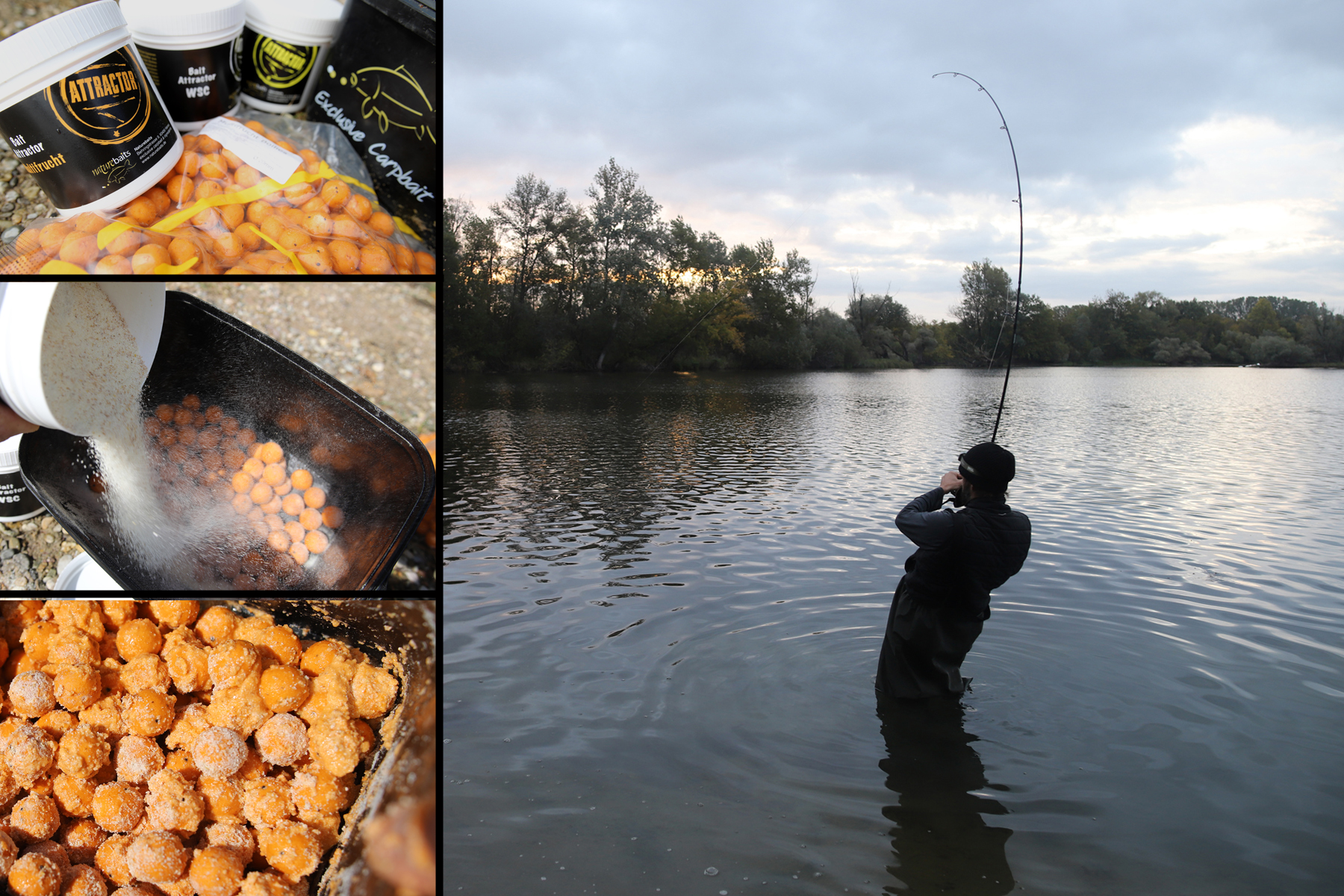 Volker Seuß testet Bait Attractor Multifrucht instant im Herbst