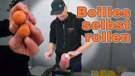 Im Video: Jan Brauns von Naturebaits rollt Boilies von Hand