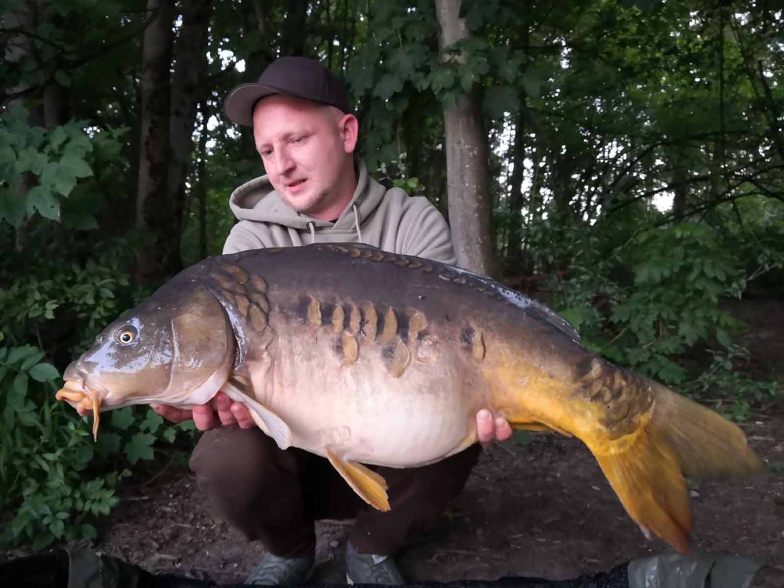 Fabian Nuber fütterte 2020 reichlich Naturebaits Boilies und erlebte eine fantastische Saison