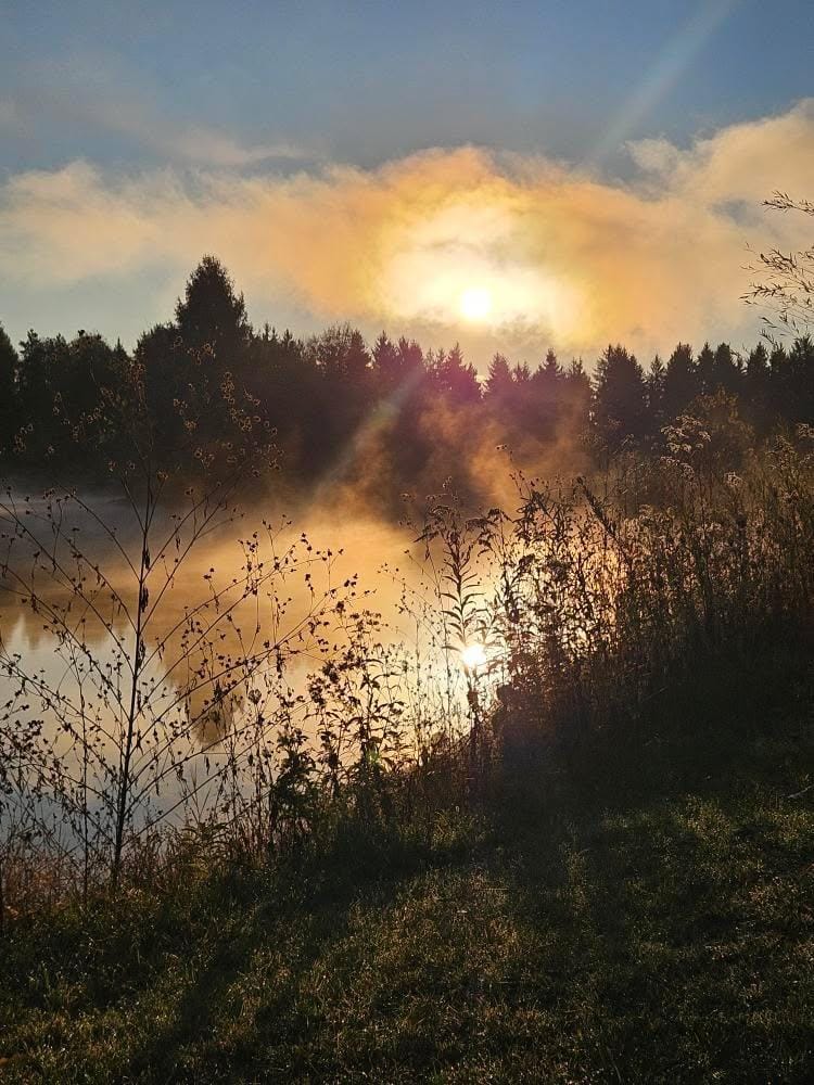 Österreich Sonnenaufgang. 