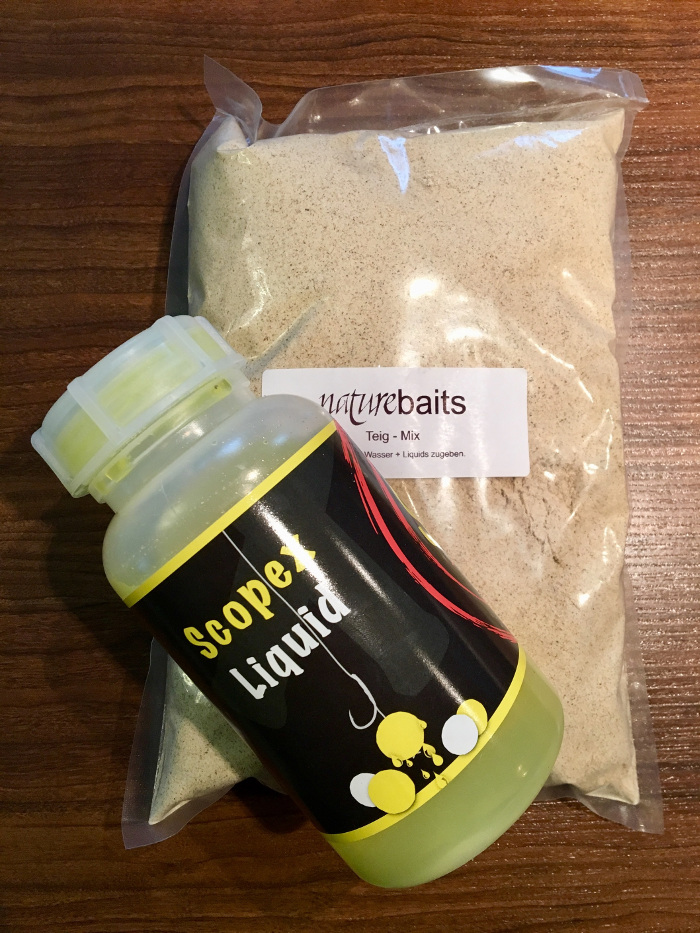 Philipp Magenheimer angelt im Winter erfolgreich auf Karpfen mit dem Paster von Naturebaits