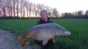 Fabian Nuber angelt instant mit Graf Cocs und fängt tolle Karpfen