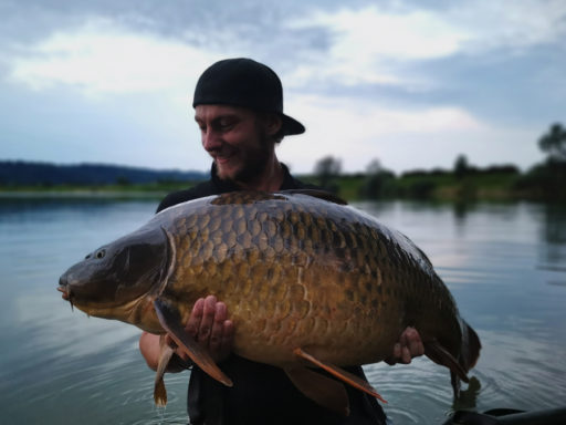 Daniel Theinschnack und Svenja Peer angeln in Österreich auf Karpfen mit Pineapple Protein Boilies von Naturebaits