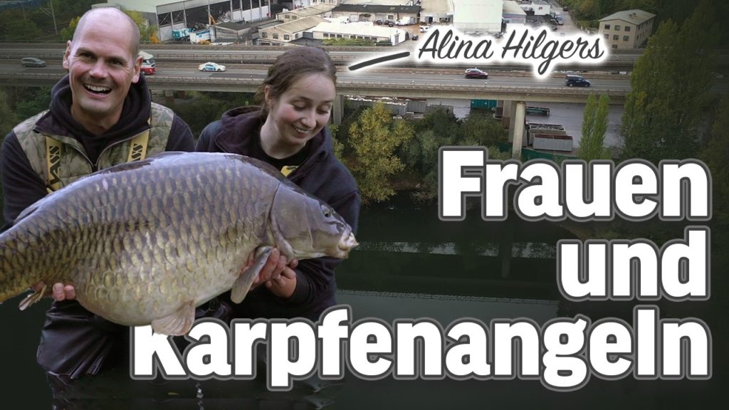 Im Video: Jan Brauns besucht Alina Hilgers in Köln beim Karpfenangeln