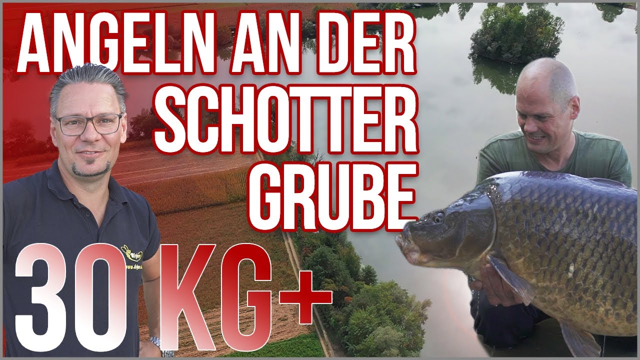Jan Brauns und Josef Dohr angeln mit Dickenmittel Boilies an der Schottergrube in Österreich