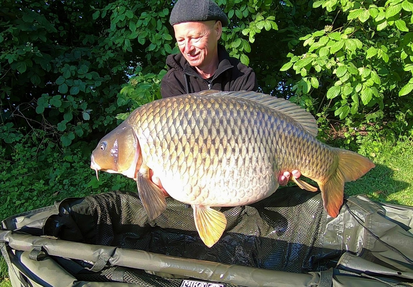 Andreas Heinz fängt mit Dickenmittel Boilies am Fluss konstant große Karpfen