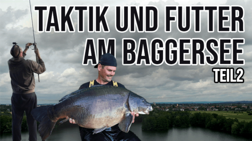 Jan Brauns erklärt im Video Taktik und Futter für das Karpfenangeln am Baggersee