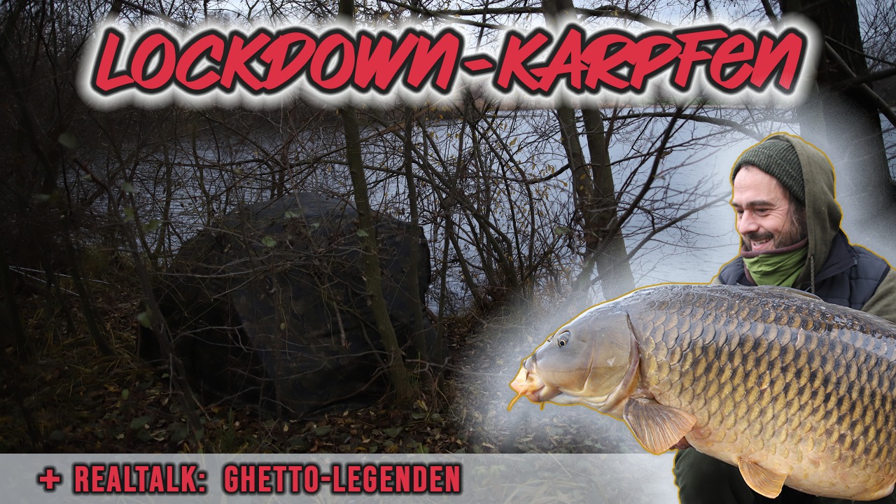 Volker seuß angelt auf Karpfen trotz Lockdown