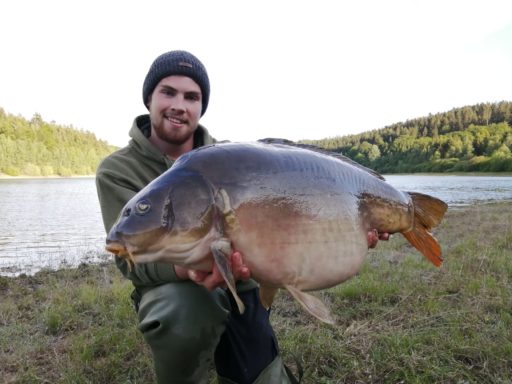 Tom Zimmermann angelt mit Naturebaits Boilies sehr erfolgreich an großen deutschen Talsperren