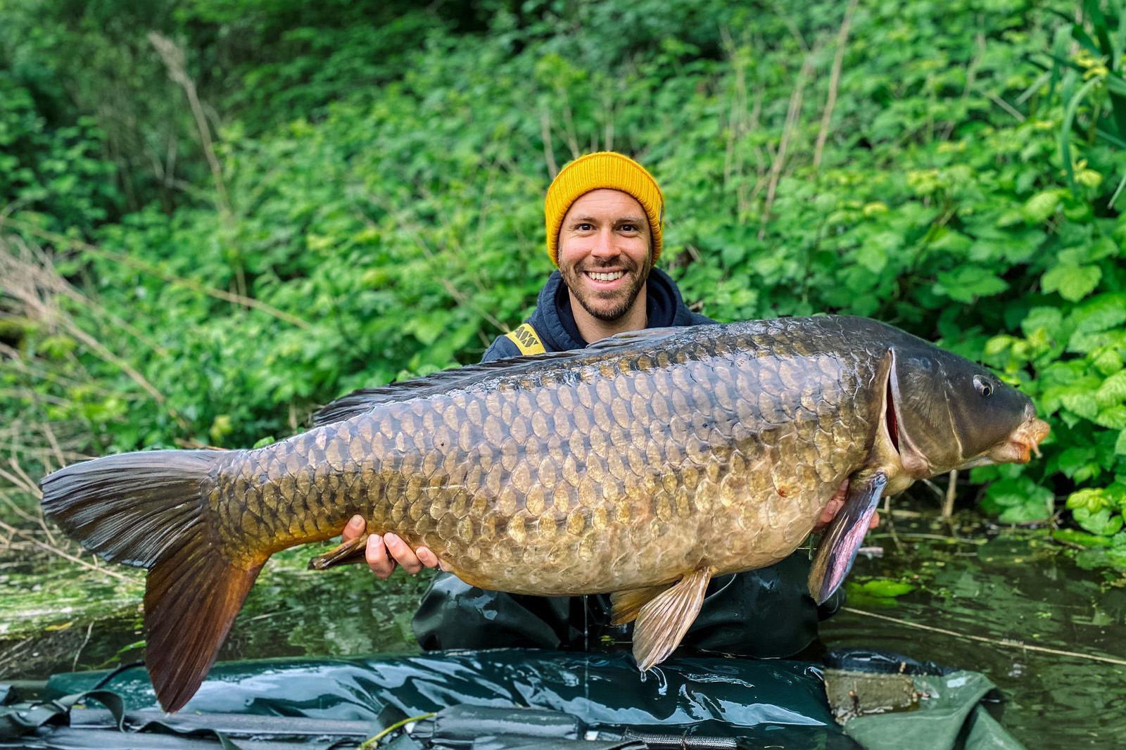 Joel und Jan fangen mit WSC Boilies von Naturebaits richtig tolle Karpfen