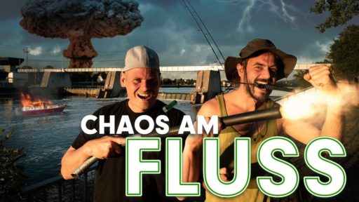 Volker Seuß und Jan Brauns sind zurück am Fluss und fangen einen Karpfen nach dem anderen